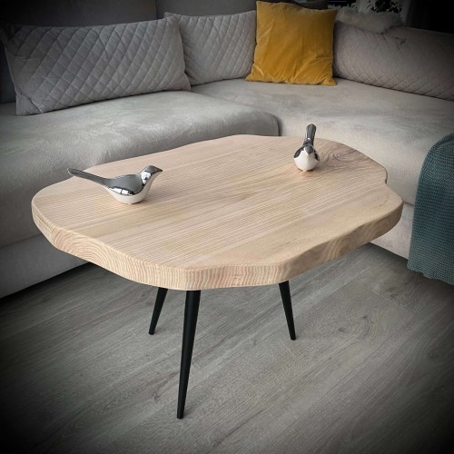 ława jesionowa z litego drewna