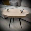 stolik kawowy z litego drewna